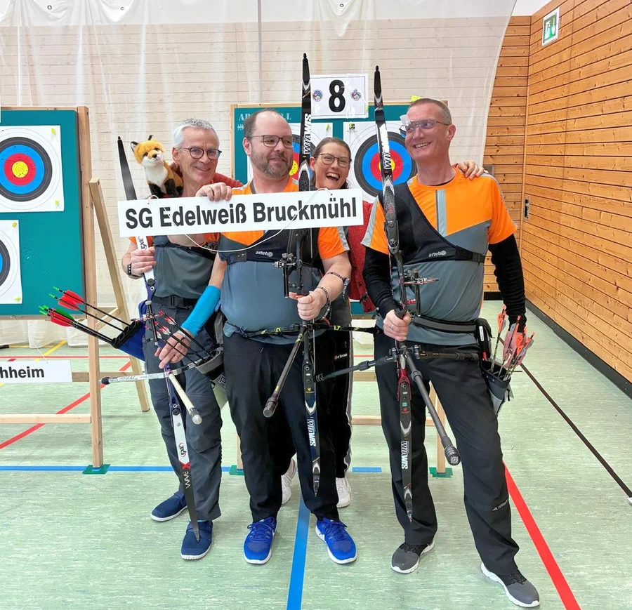 Die zweite Mannschaft mit Coach Kerstin